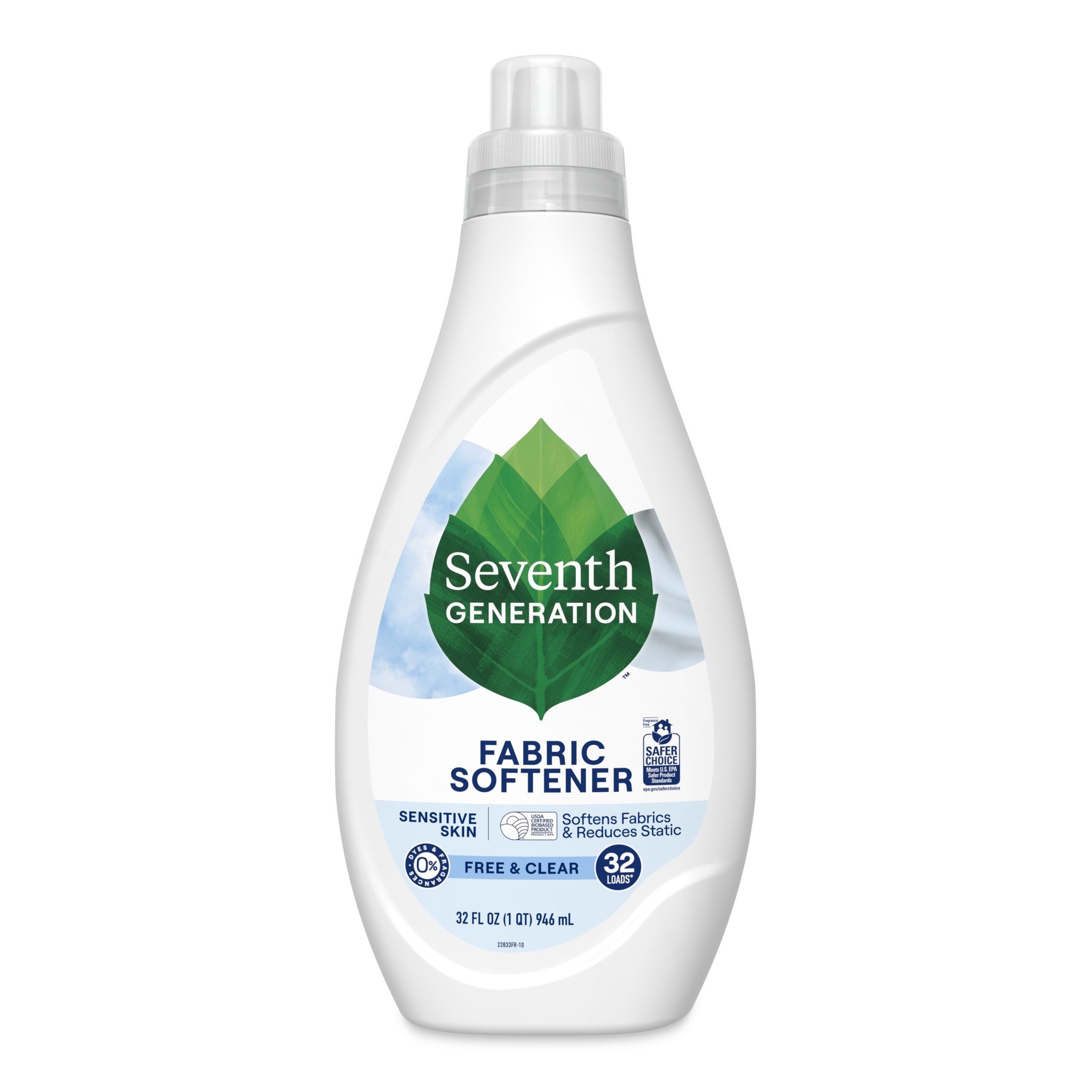 Liquid Fabric Softener - Free & Clear Fabric Care Essential