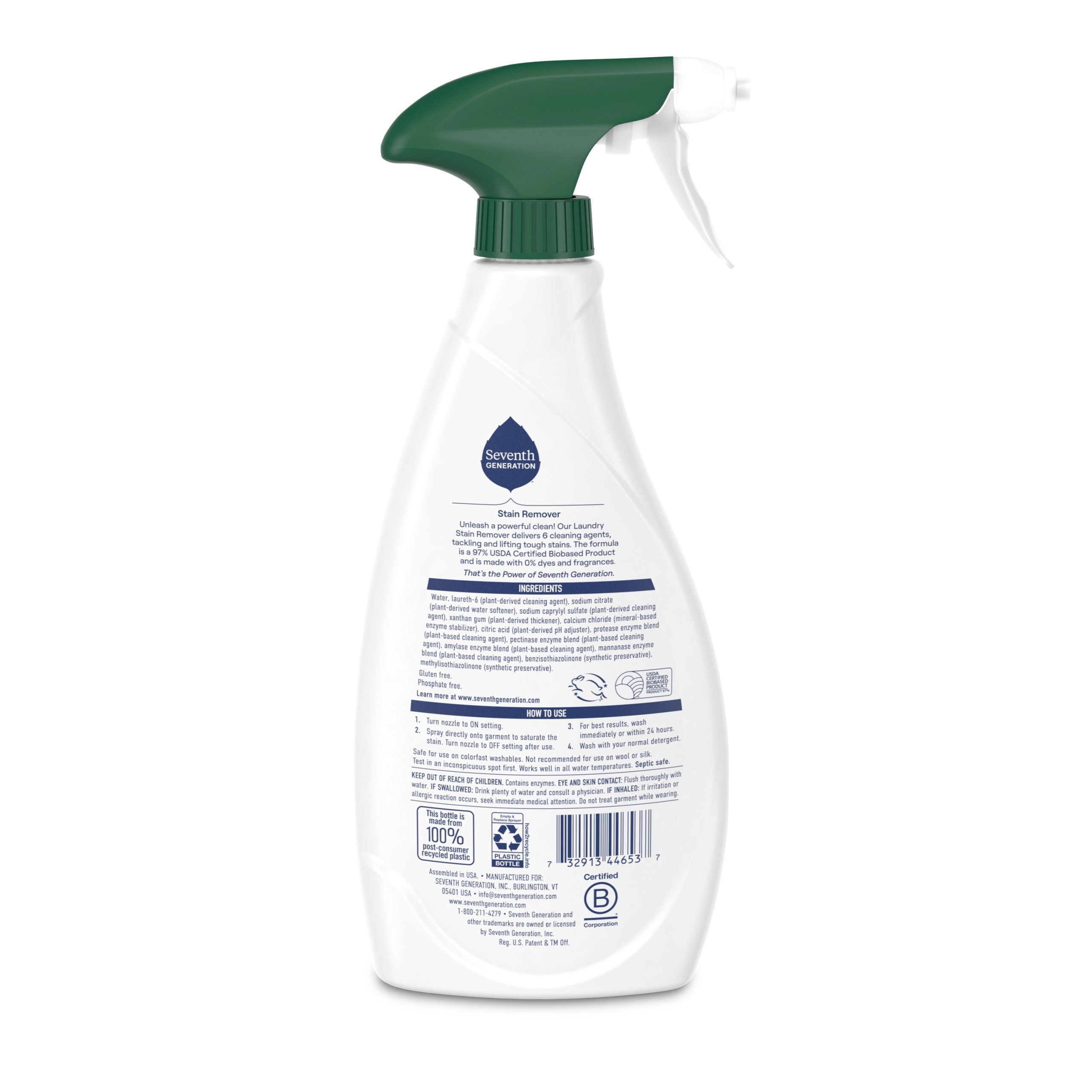 Laundry Stain Remover - Free & Clear Fabric Care Essential