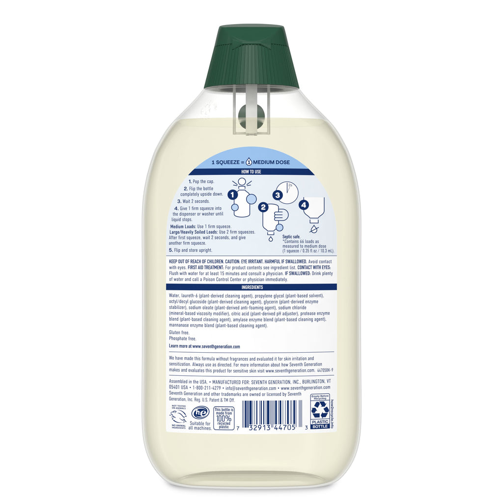 EasyDose™ Ultra Concentrated Laundry Detergent - Free & Clear Fabric Care Essential