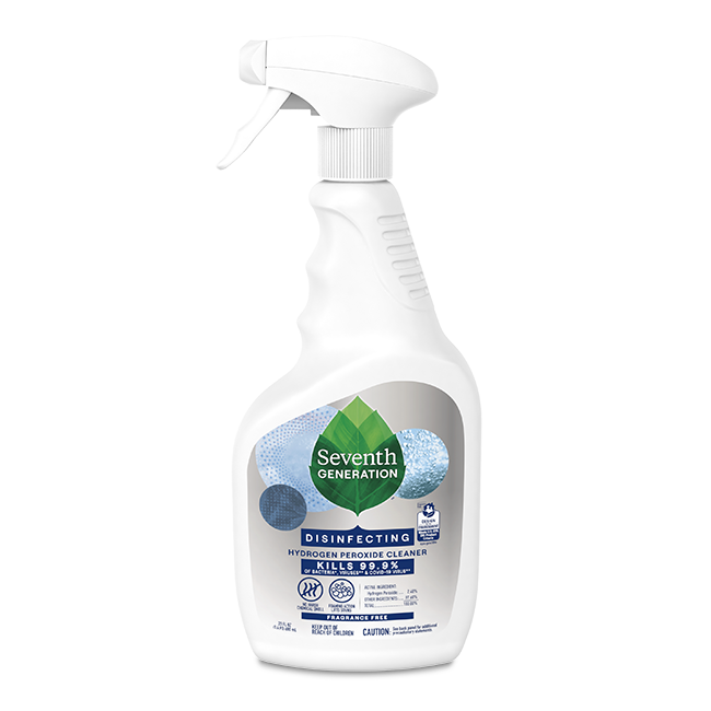 Disinfecting Hydrogen Peroxide Cleaner - Fragrance Free Surface Care Essential