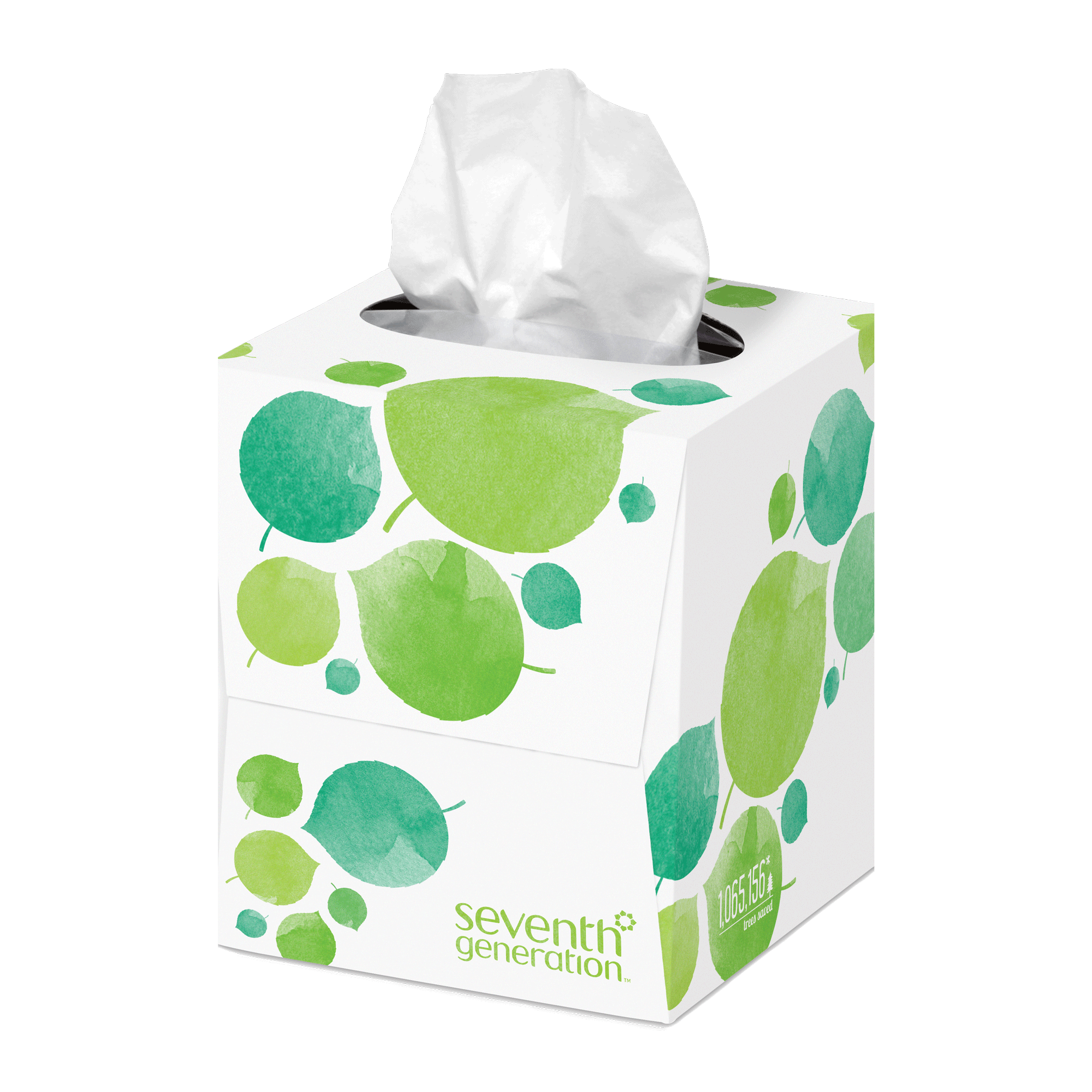 100% Recycled Facial Tissue Bathroom Care Essential