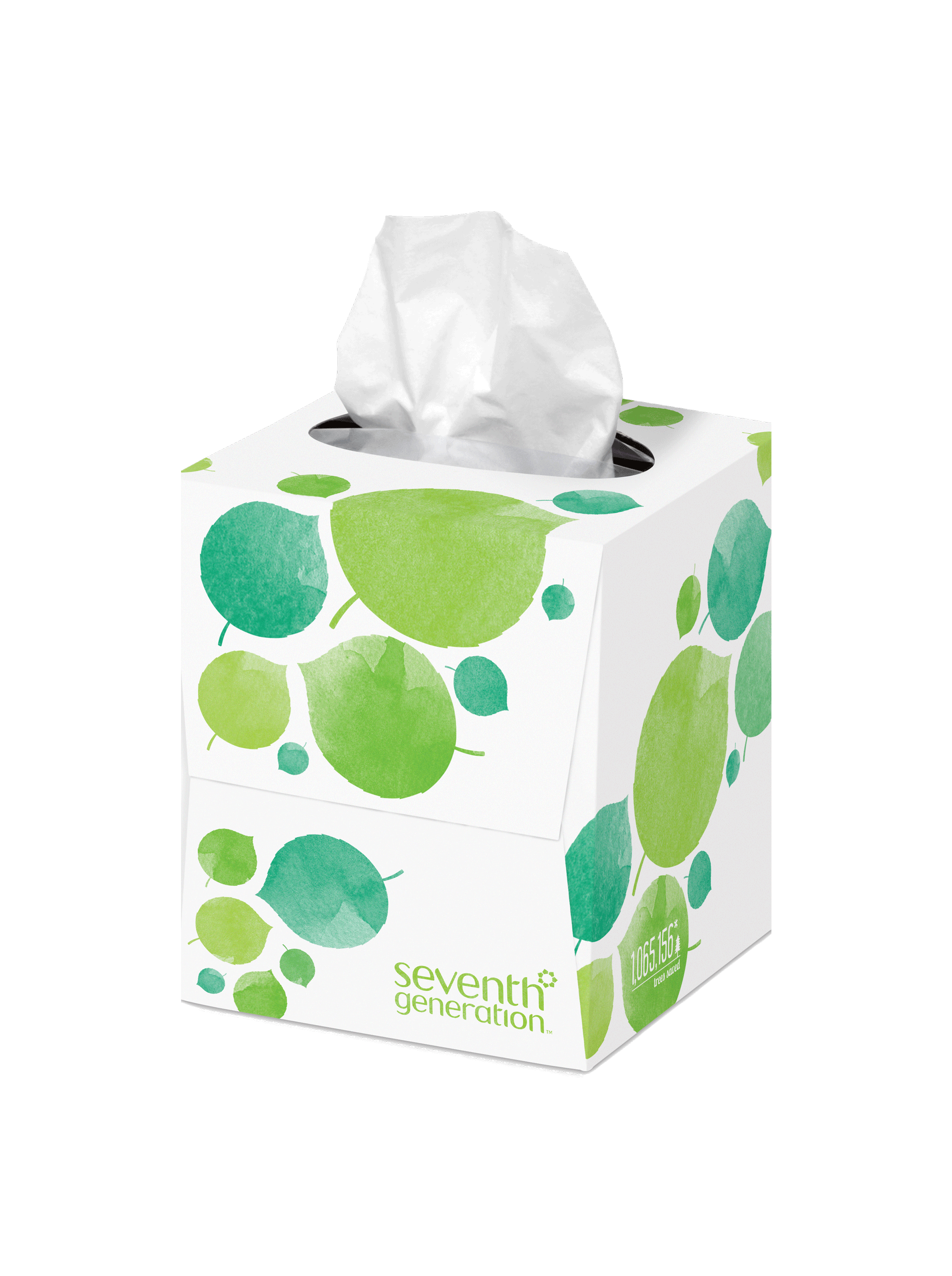 100% Recycled Facial Tissue Bathroom Care Essential