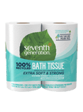 100% Recycled Bathroom Tissue 2-ply - 4 Rolls / 12 Rolls / 24 Rolls Bathroom Care Essential