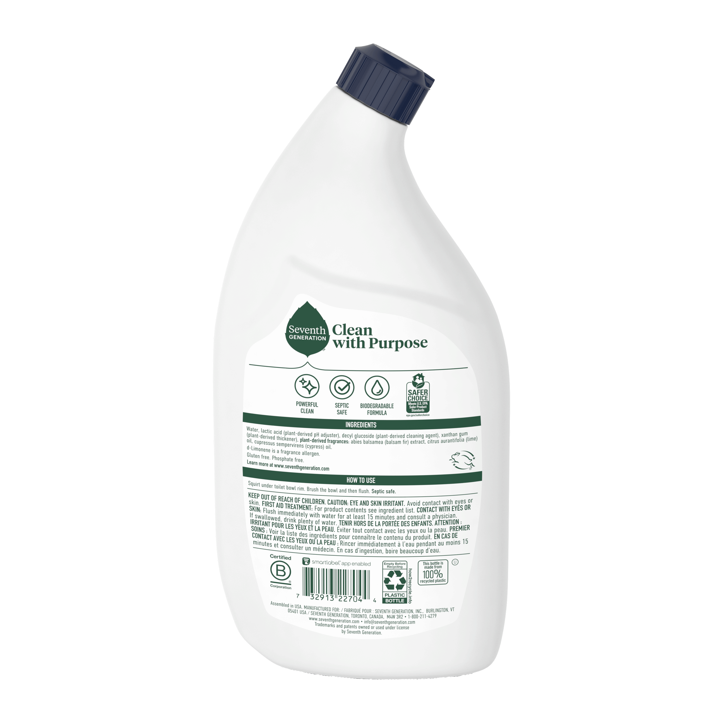 Toilet Bowl Cleaner - Emerald Cypress & Fir Bathroom Care Essential