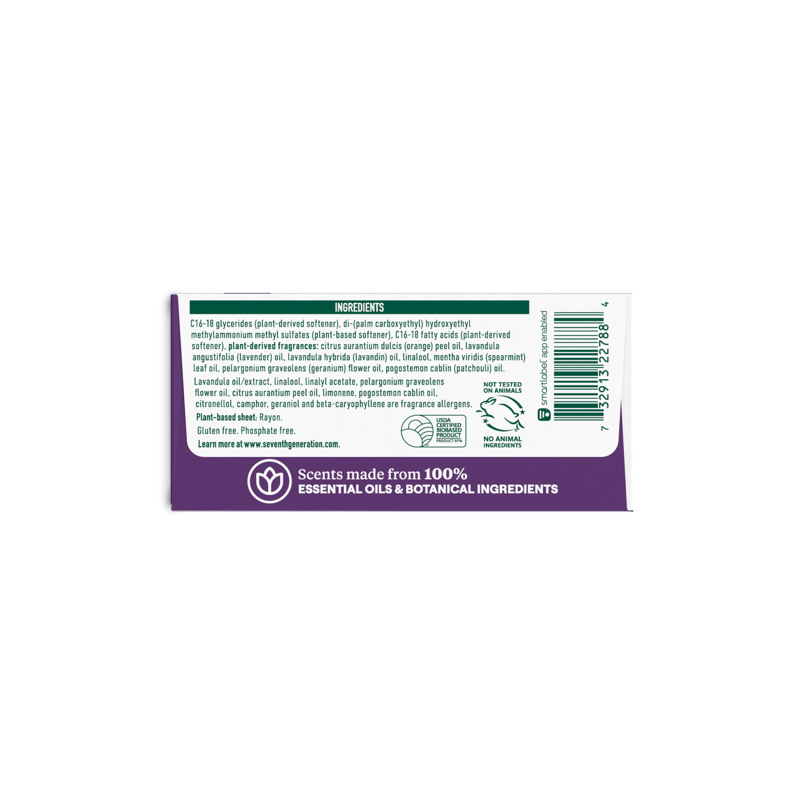 Fabric Softener Sheets - Fresh Lavender Fabric Care Essential