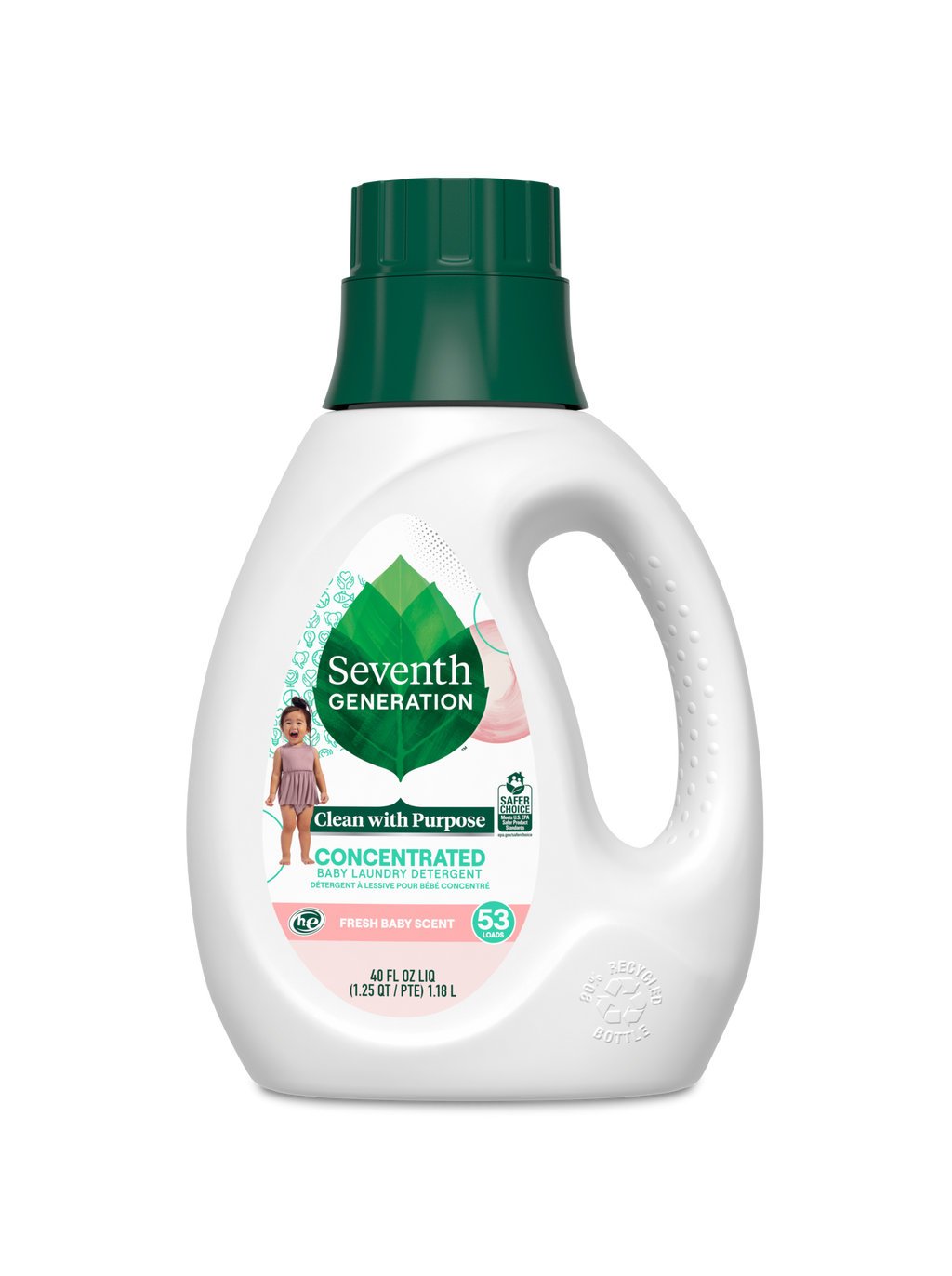 Concentrated Baby Laundry Detergent - Fresh Scent Fabric Care Essential