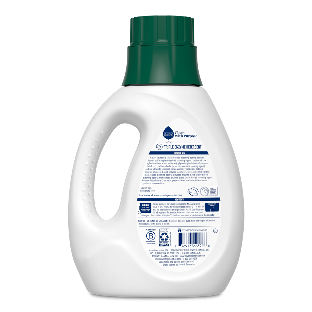 Concentrated Laundry Detergent - Free & Clear Fabric Care Essential
