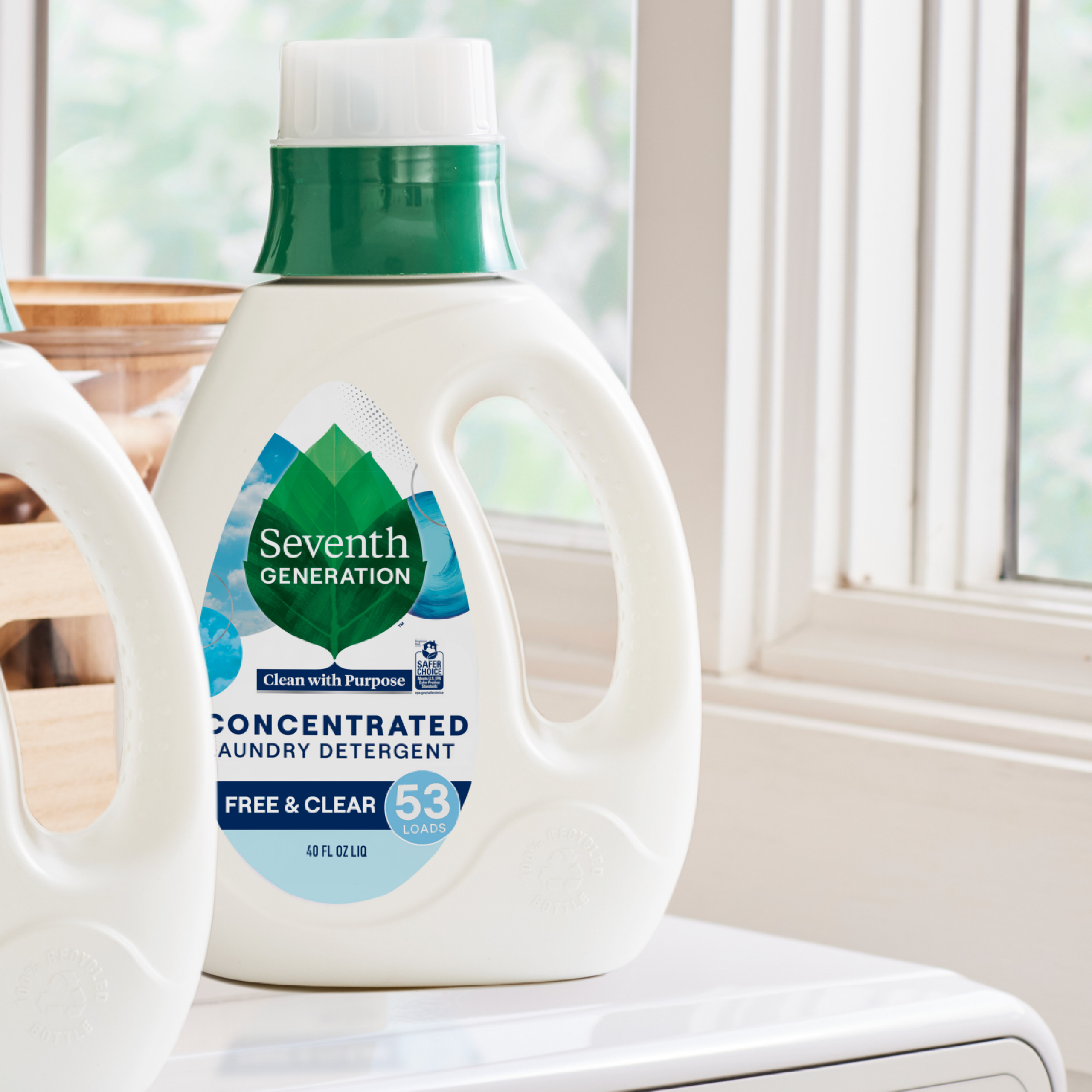 Concentrated Laundry Detergent - Free & Clear Fabric Care Essential