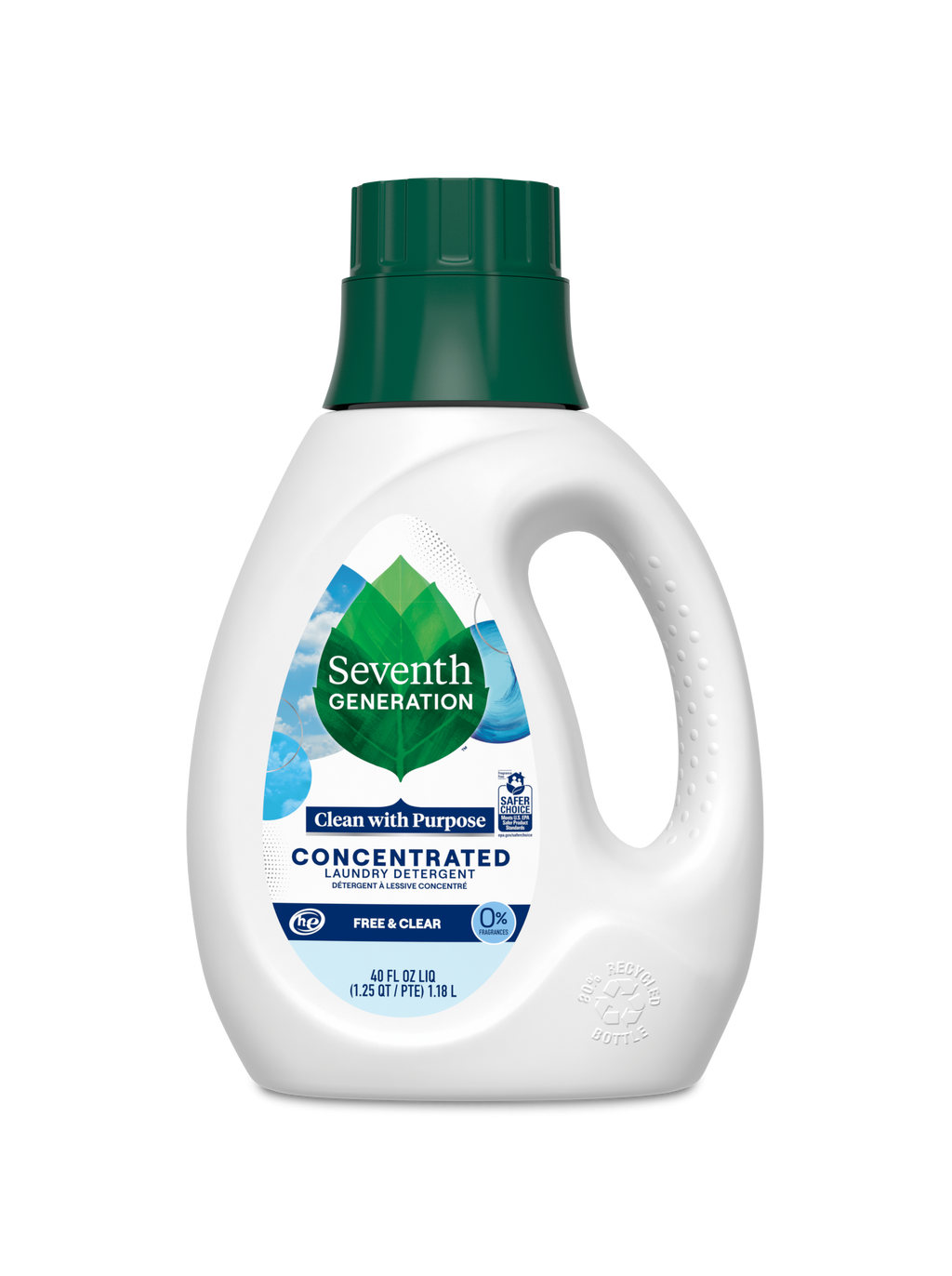 Concentrated Laundry Detergent - Free & Clear Fabric Care Essential