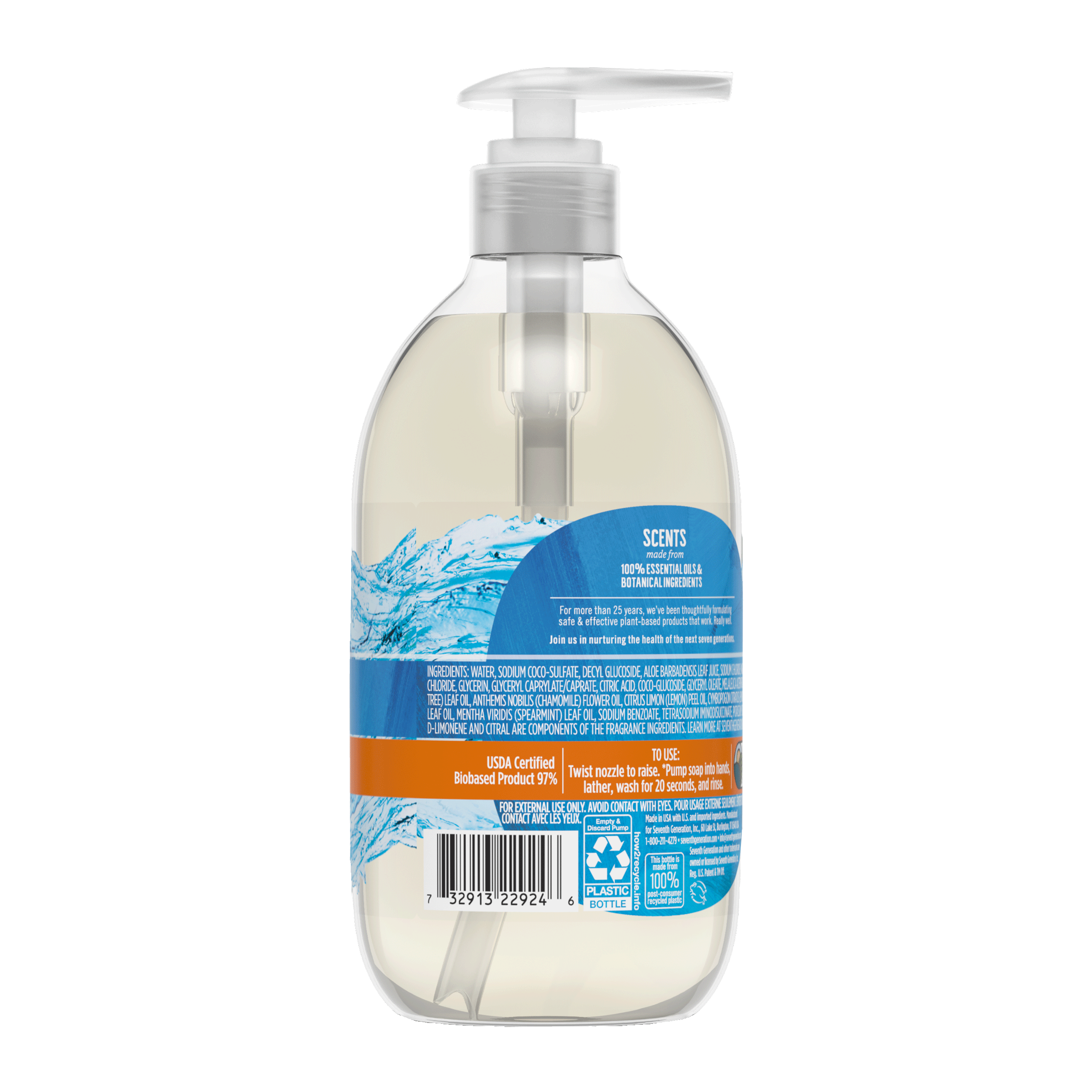 Purely Clean™ Hand Wash - Fresh Lemon & Tea Tree Hand Care Essential