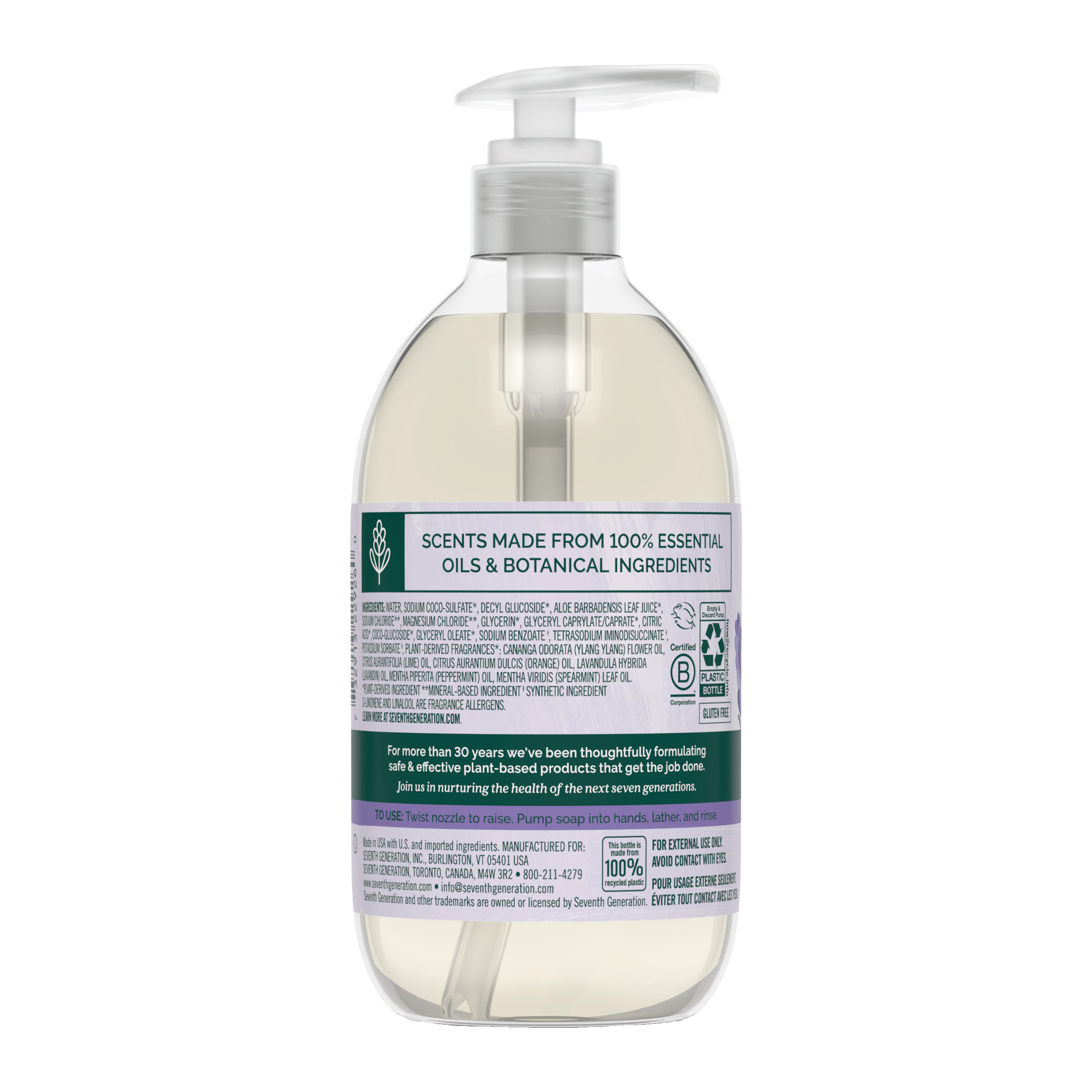Hand Wash - Lavender Flower & Mint Hand Care Essential
