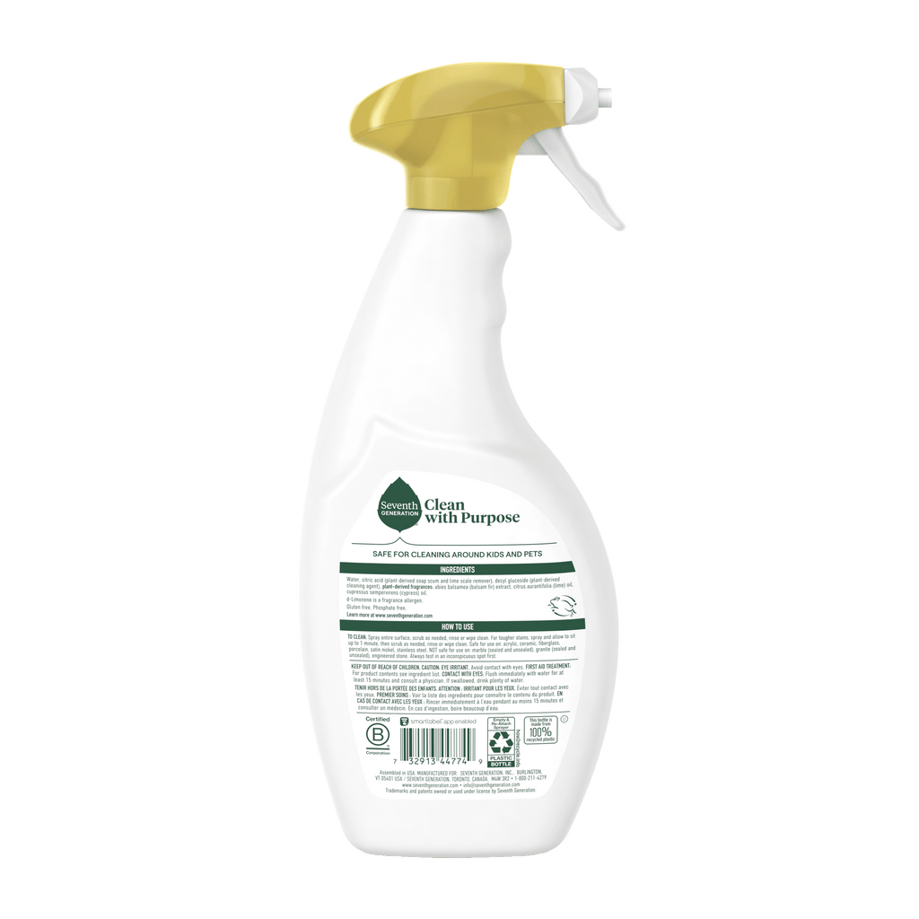 Tub & Tile Cleaner - Emerald Cypress & Fir Bathroom Care Essential