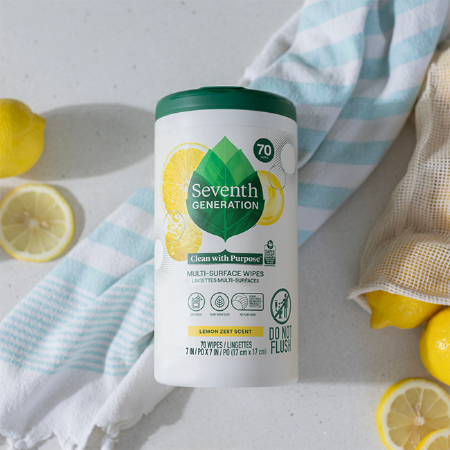 Multi-Surface Wipes - Lemon Zest Surface Care Essential