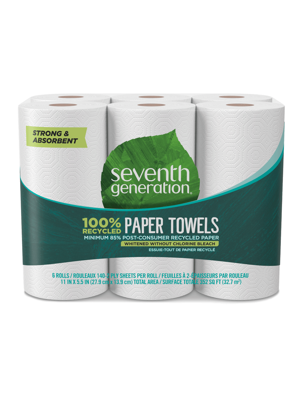 100% Recycled Paper Towels Paper Home Essential