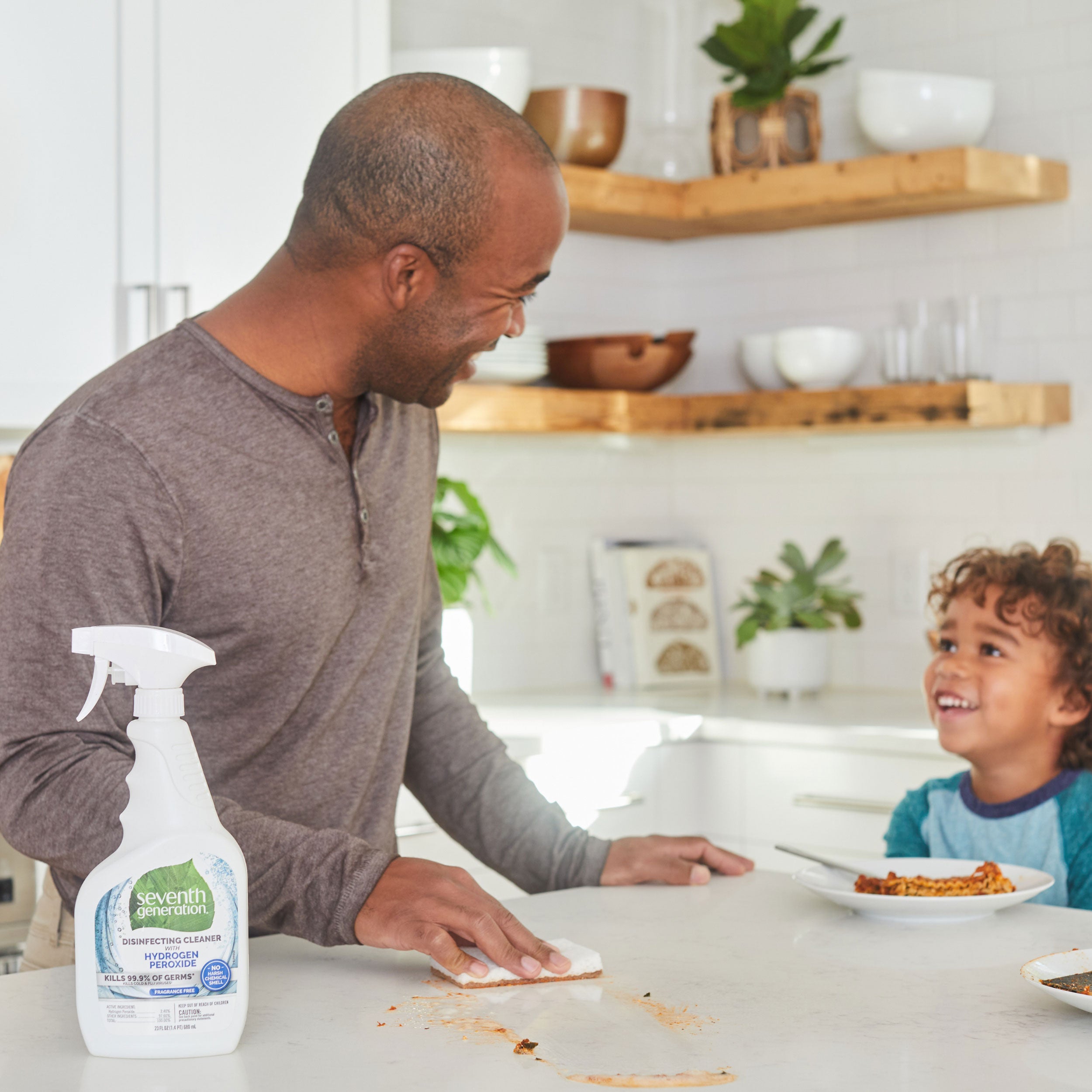 Disinfecting Hydrogen Peroxide Cleaner - Fragrance Free Surface Care Essential