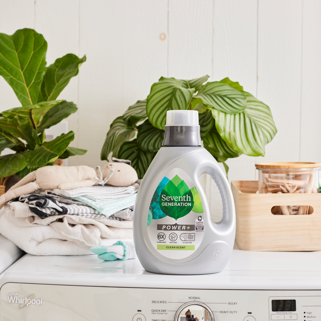 Power+™ Liquid Laundry Detergent - Clean Scent Fabric Care Essential