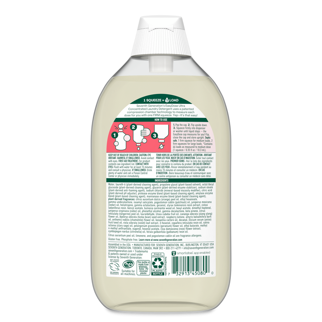 EasyDose™ Ultra Concentrated Laundry Detergent - Mango & Mandarin Fabric Care Essential