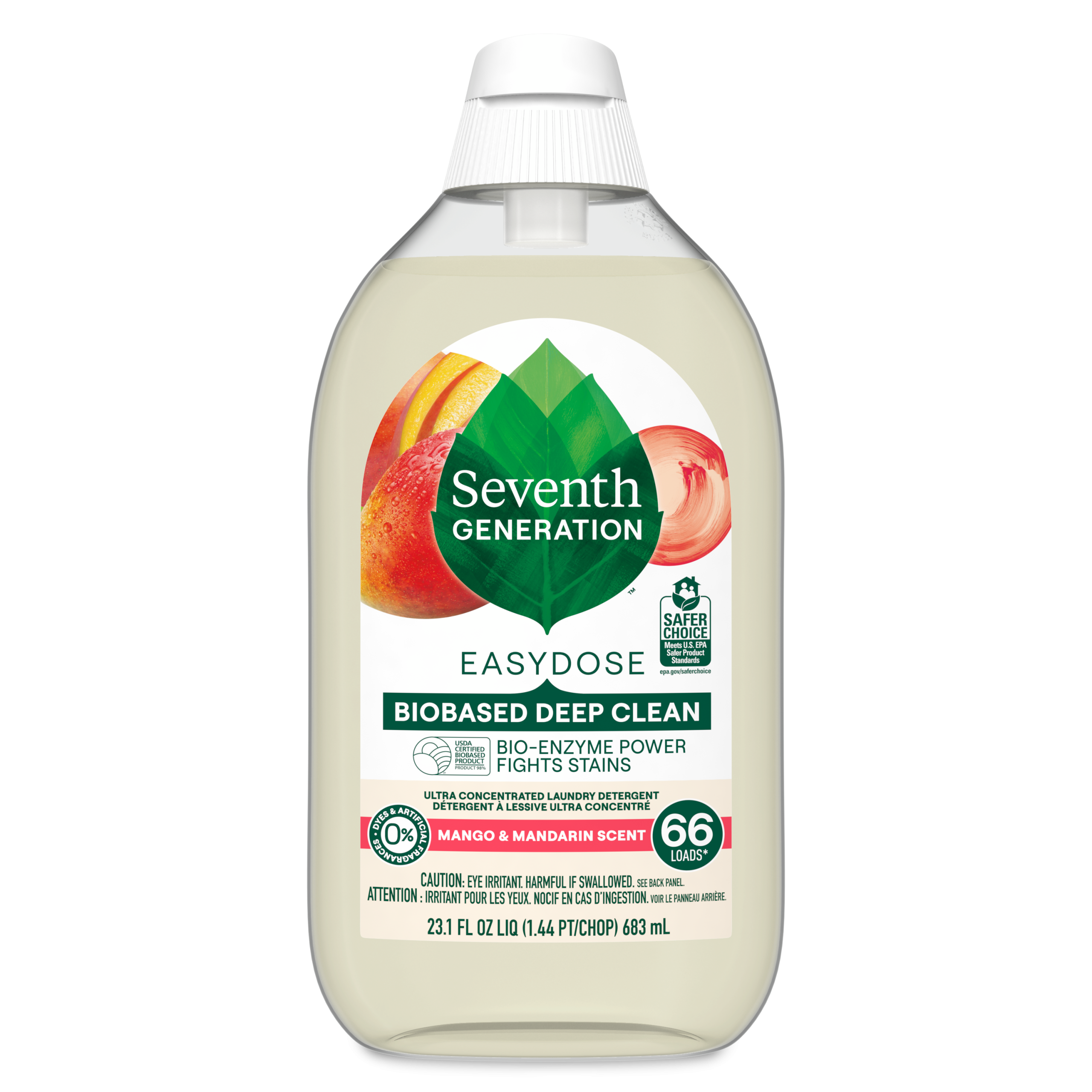 EasyDose™ Ultra Concentrated Laundry Detergent - Mango & Mandarin Fabric Care Essential