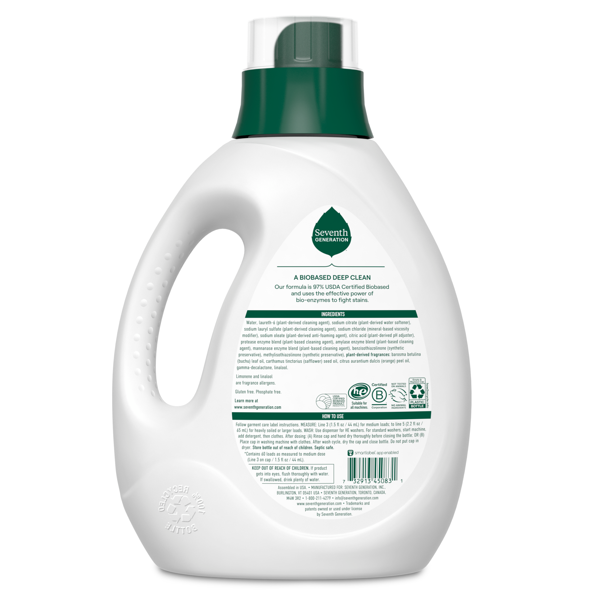 Liquid Laundry Detergent - Fresh Citrus Fabric Care Essential