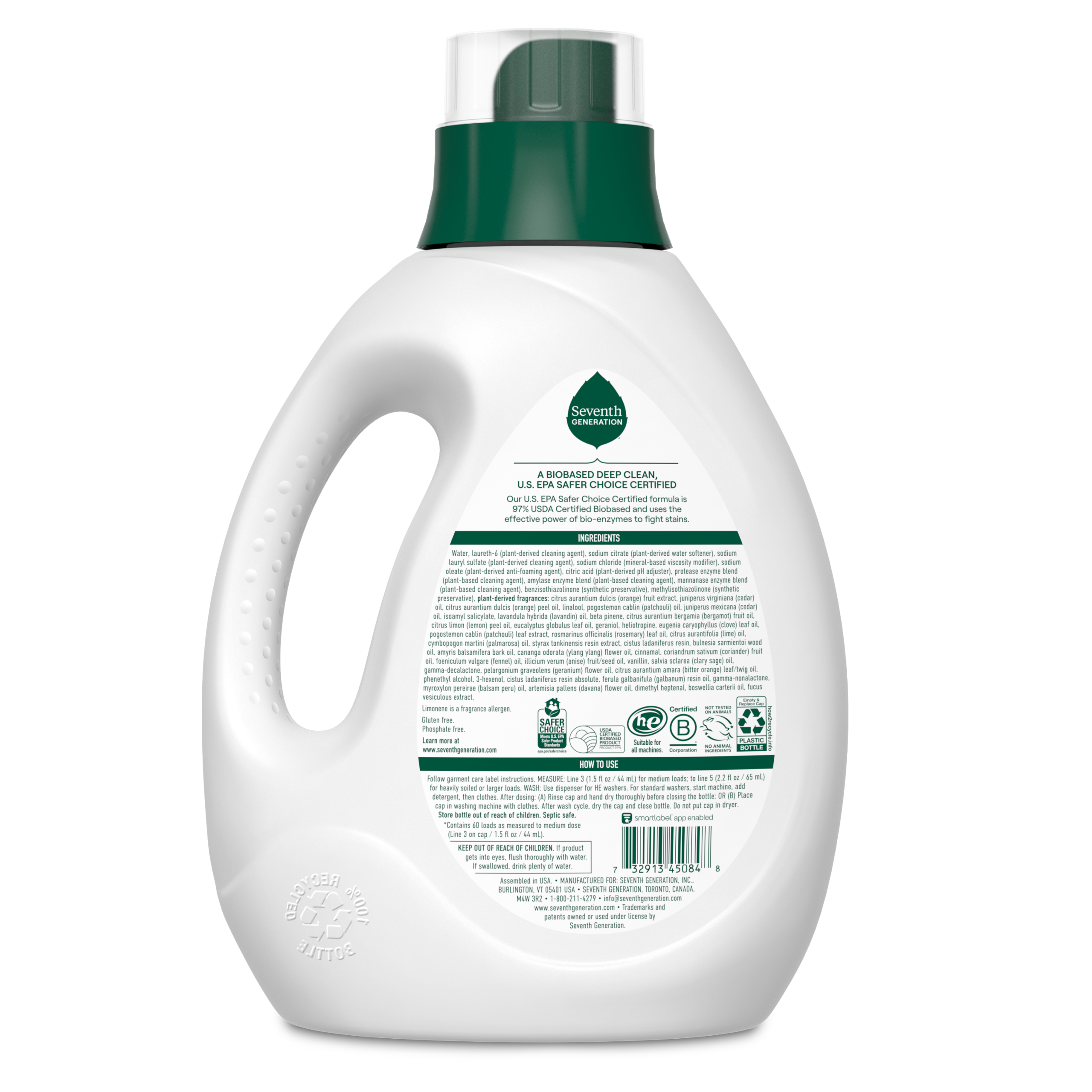 Liquid Laundry Detergent - Sage & Cedar Fabric Care Essential