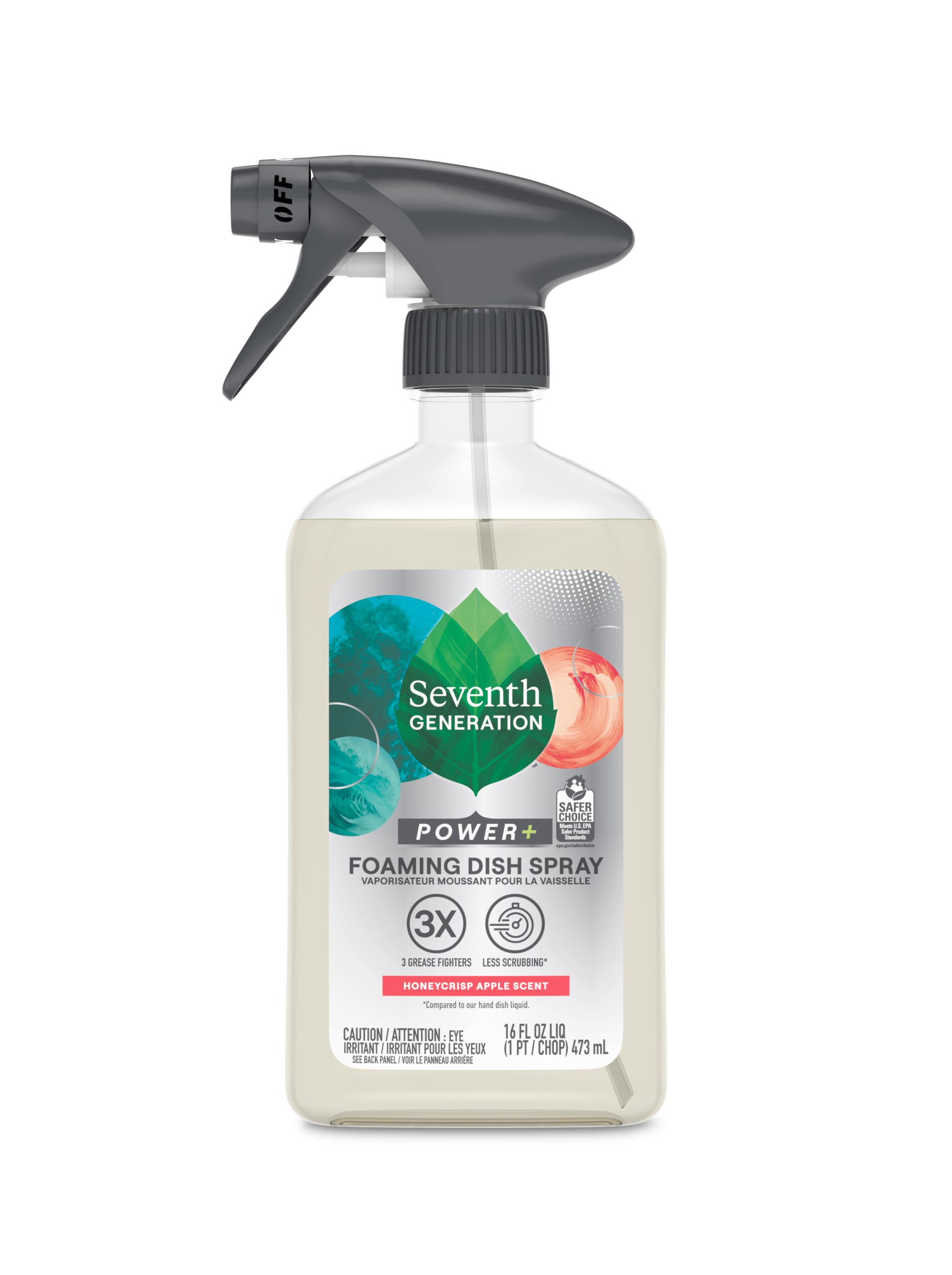 Foaming Dish Spray - Honeycrisp Apple Dish Care Essential