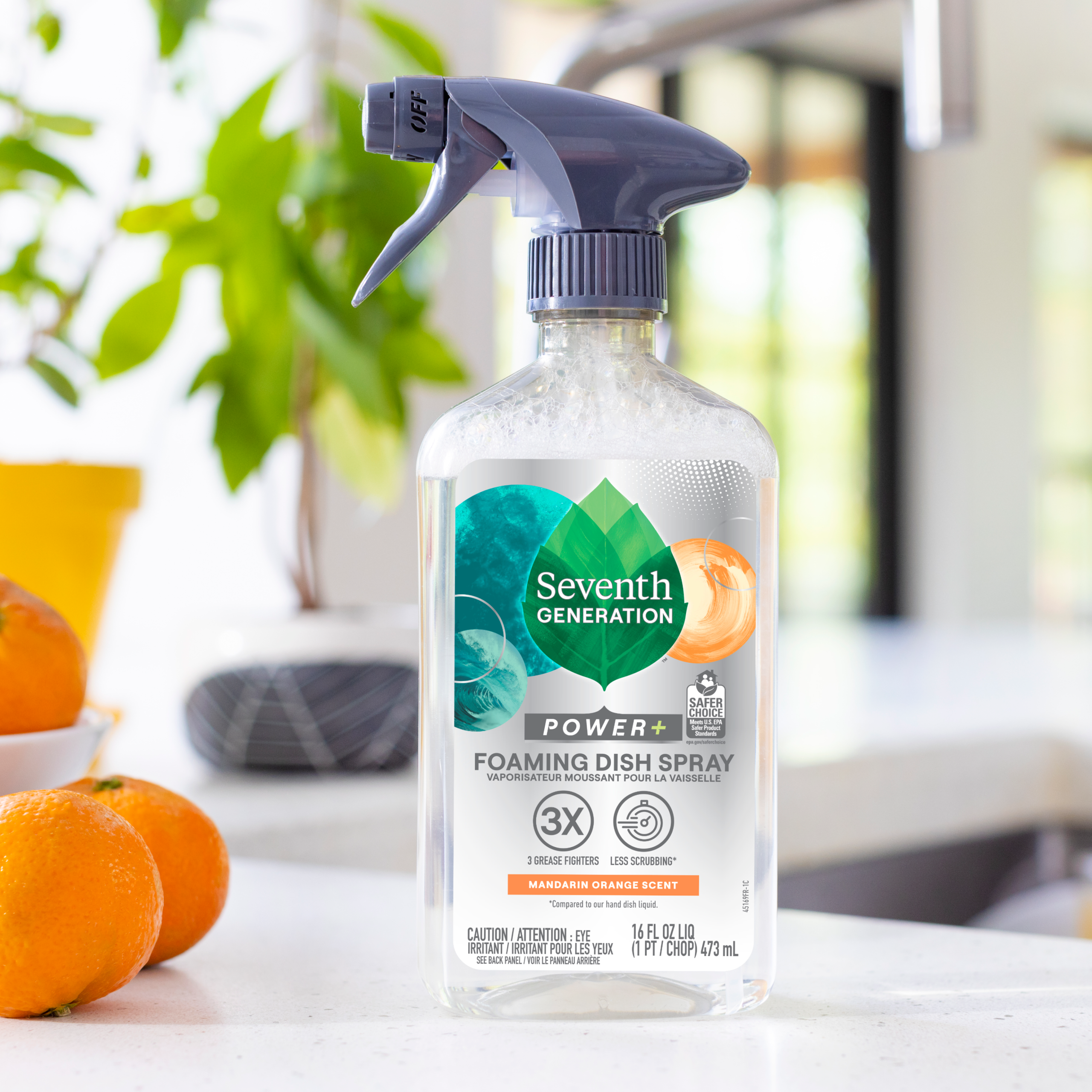 Foaming Dish Spray - Mandarin Orange Dish Care Essential