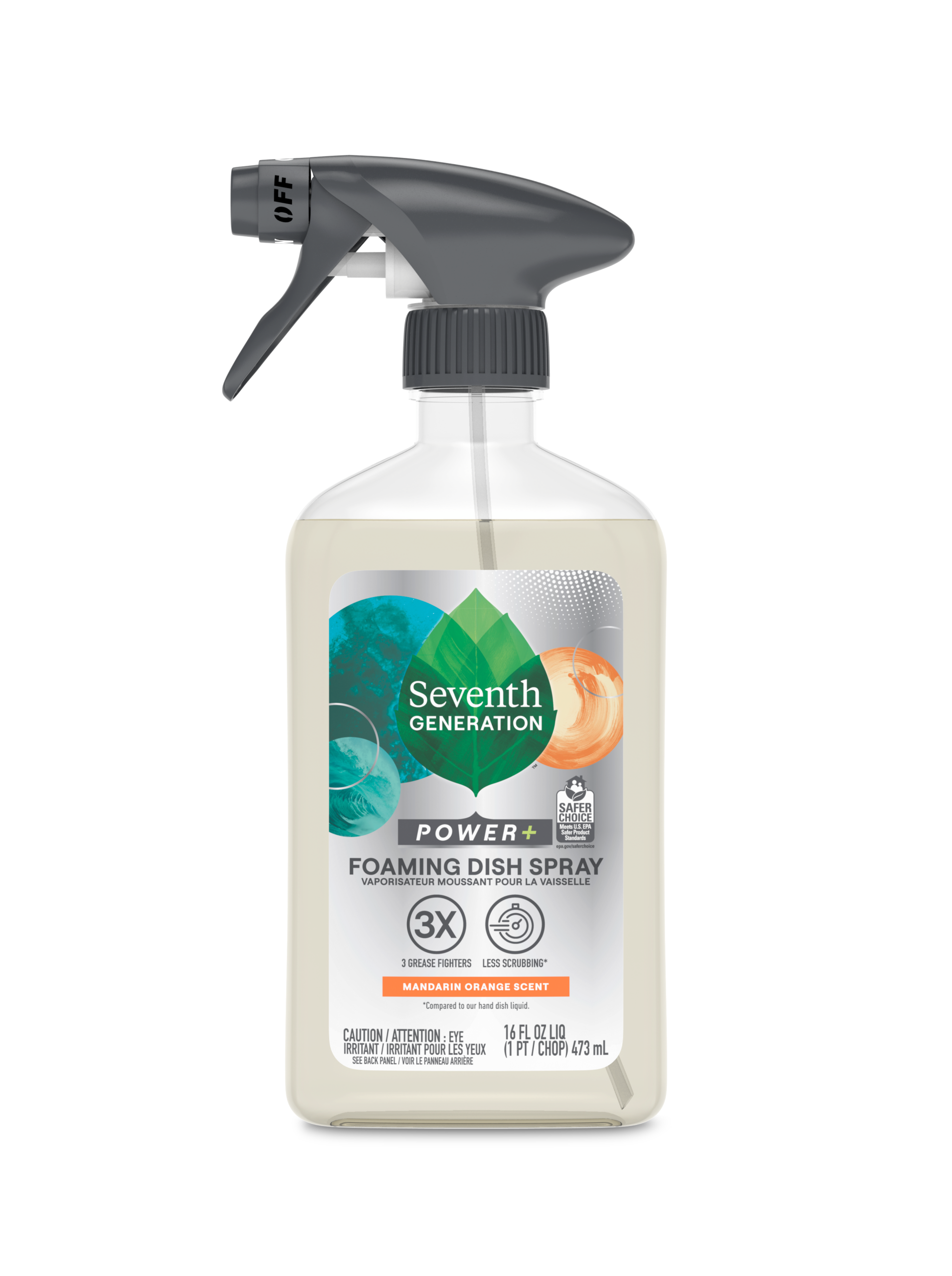 Foaming Dish Spray - Mandarin Orange Dish Care Essential