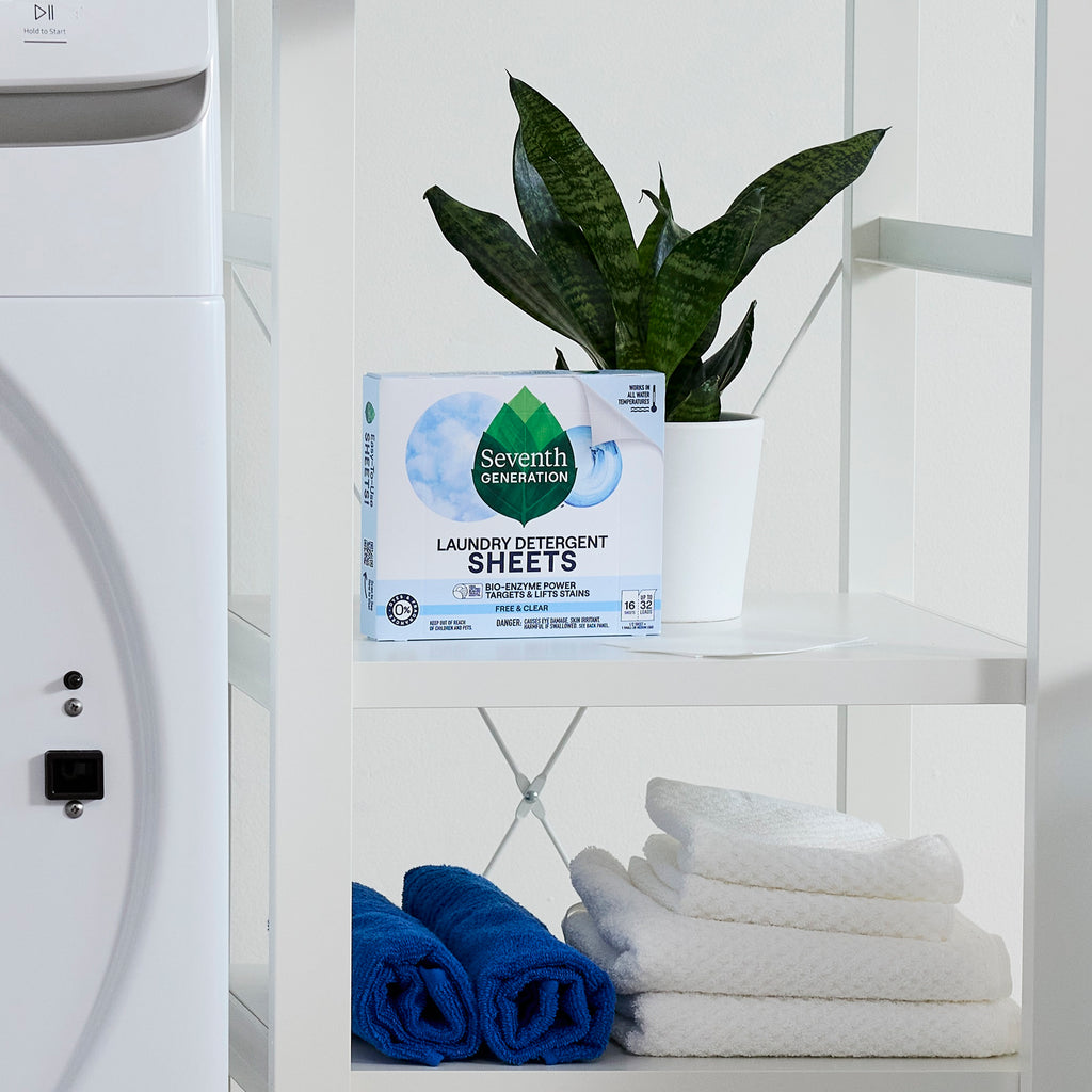 Laundry Detergent Sheets - Free & Clear Fabric Care Essential
