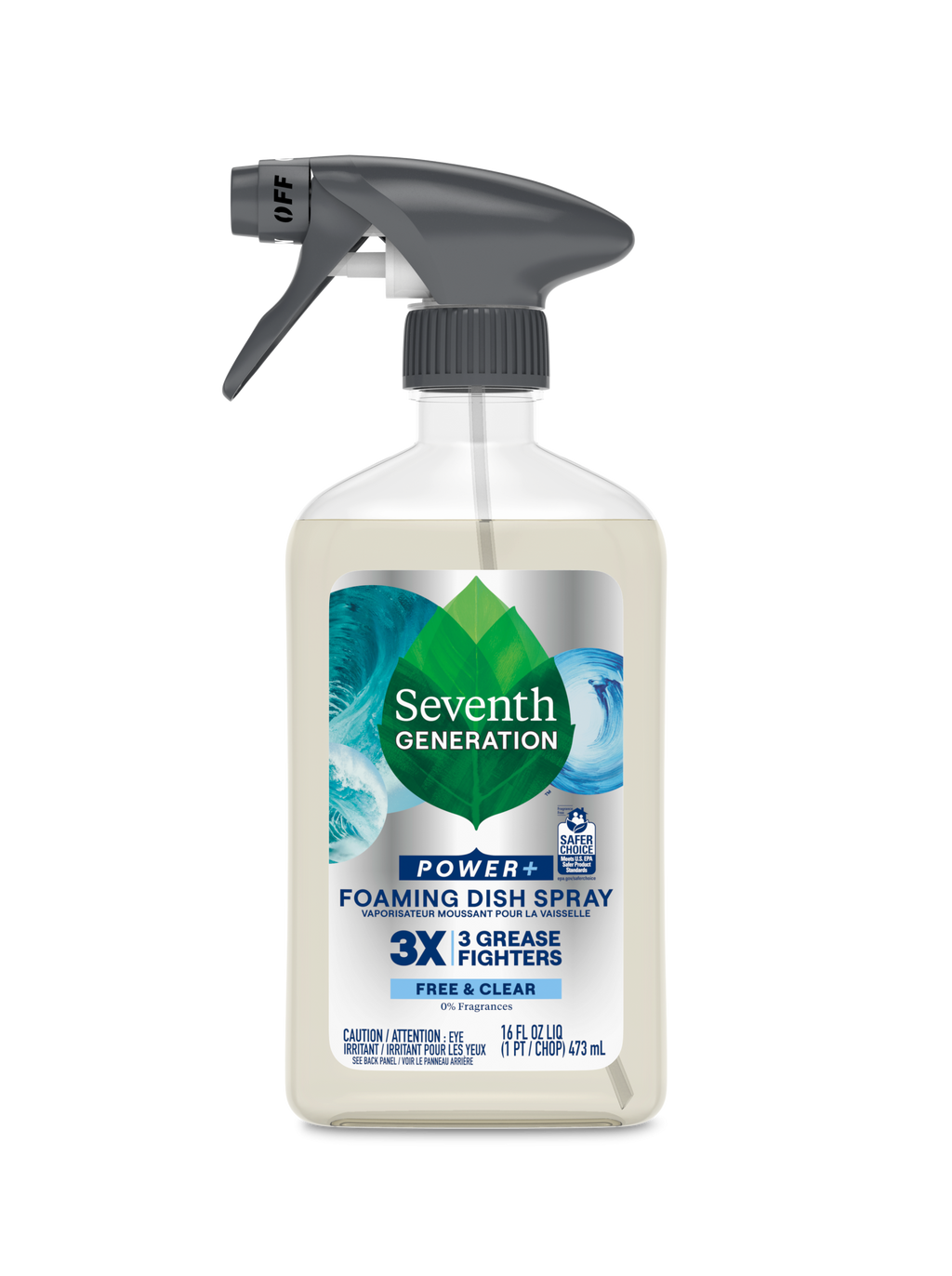 Foaming Dish Spray - Free & Clear Dish Care Essential