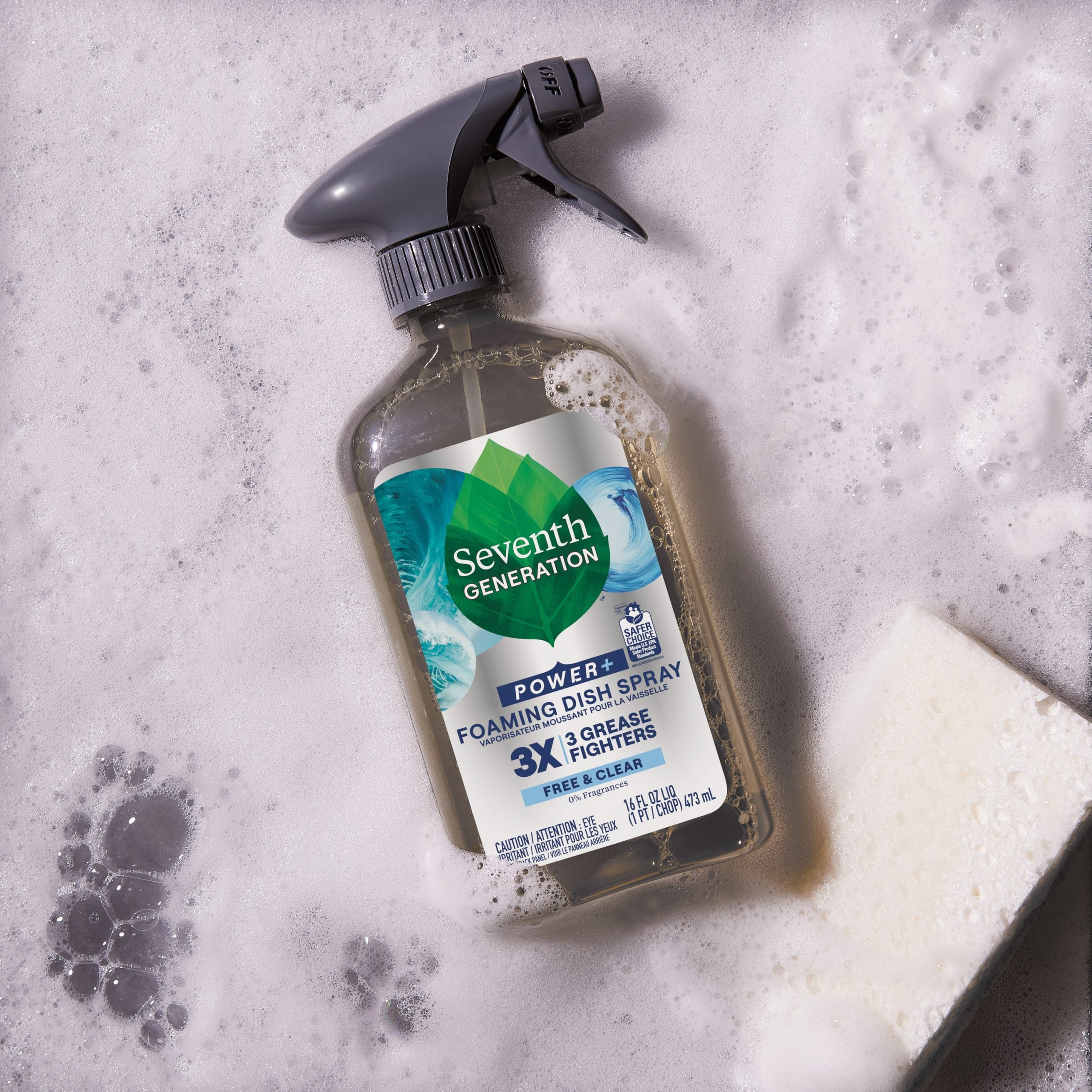 Foaming Dish Spray - Free & Clear Dish Care Essential