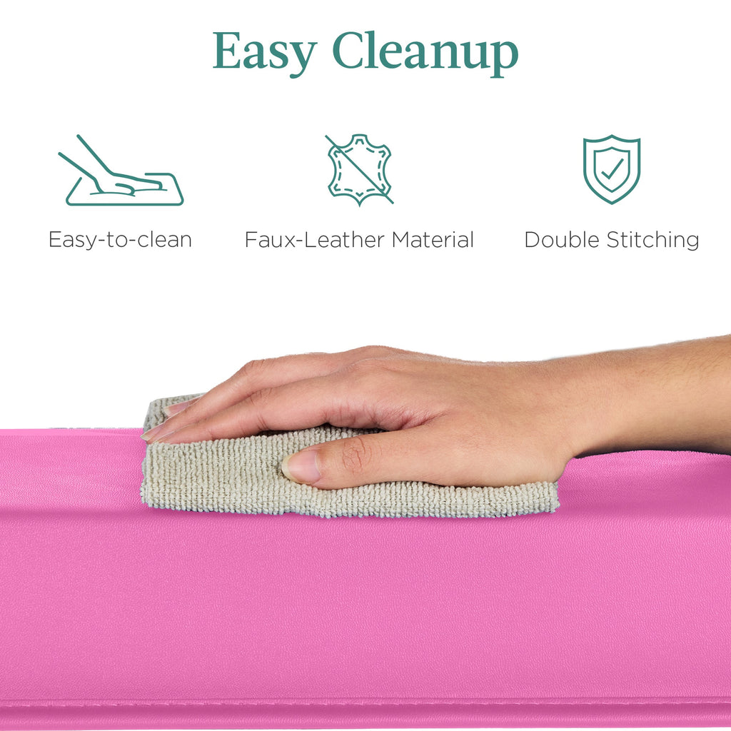 Folding Floor Balance Beam for Gymnastics Practice Exercise - 8ft