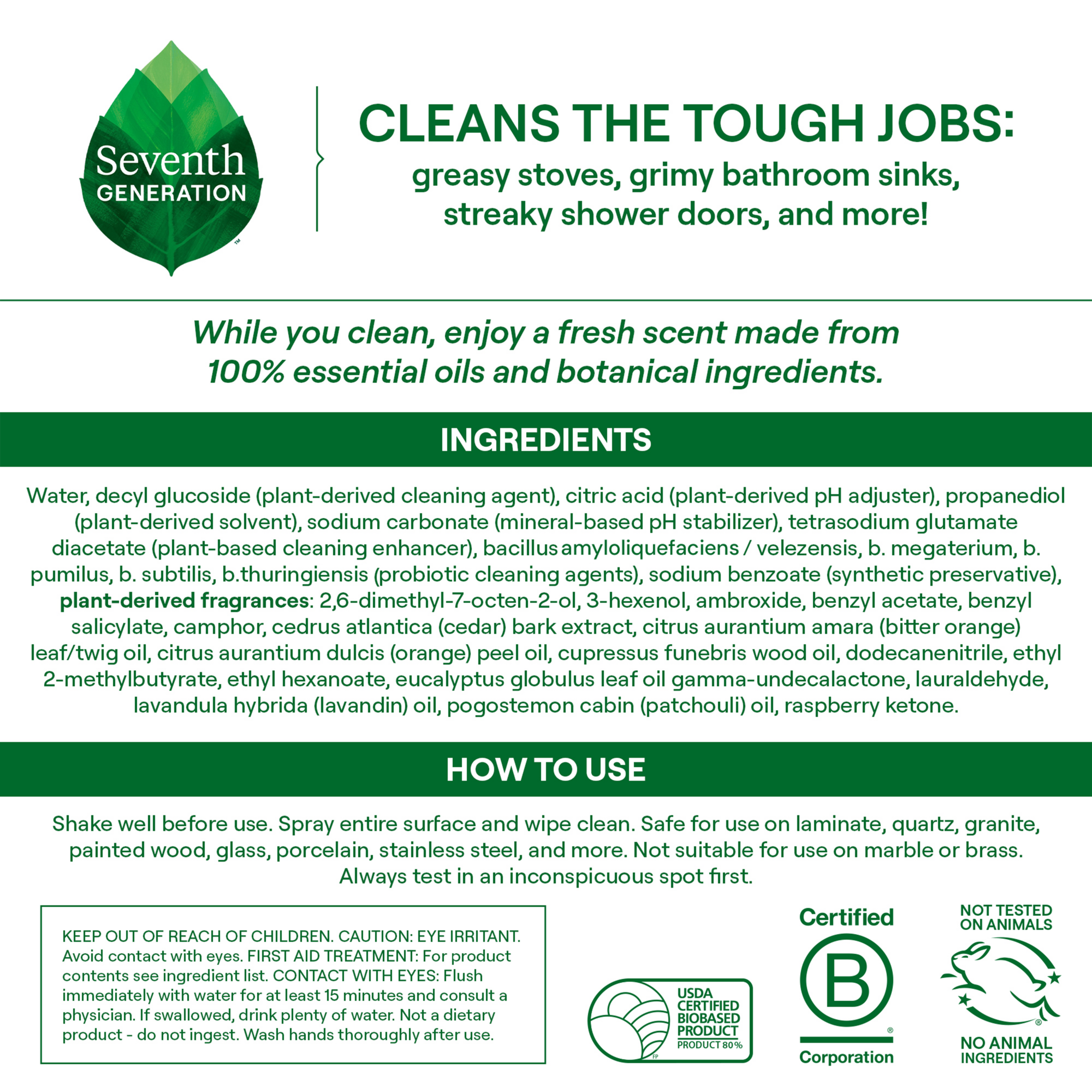 Ultra Deep Probiotic Multi Surface Cleaner - Fresh Breeze Surface Care Essential